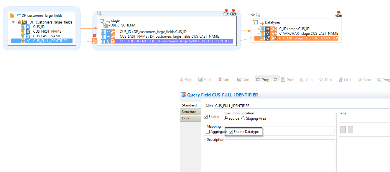 stagedatatypes overview