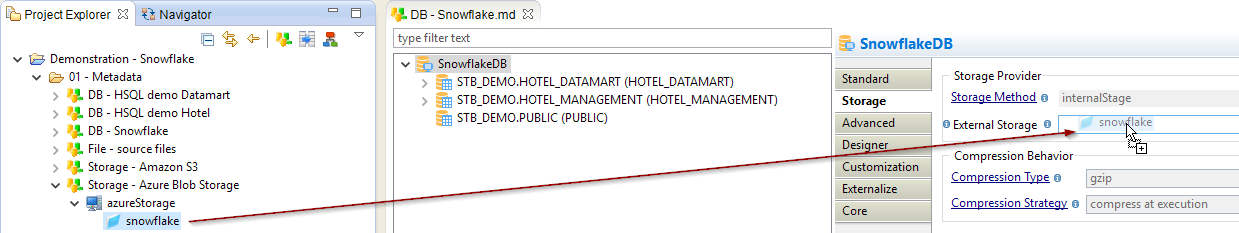 metadata external storage